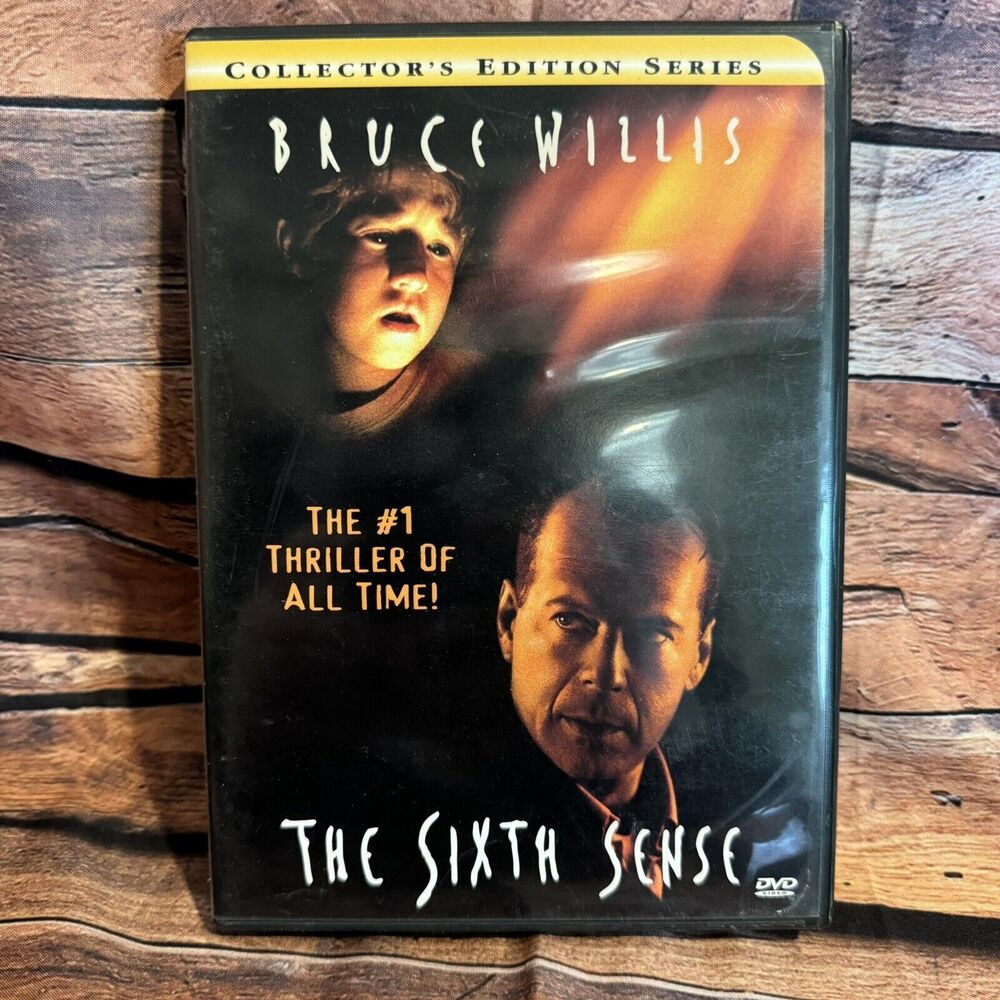 The Sixth Sense DVD Bruce Willis Haley Joel Osment Thriller M. Night R